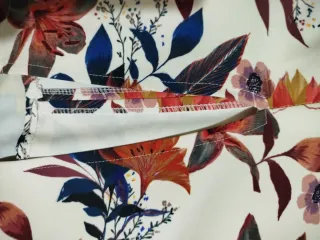 Falda estampada floral