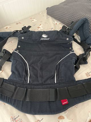 Mochila Portabebés Manduca Negra