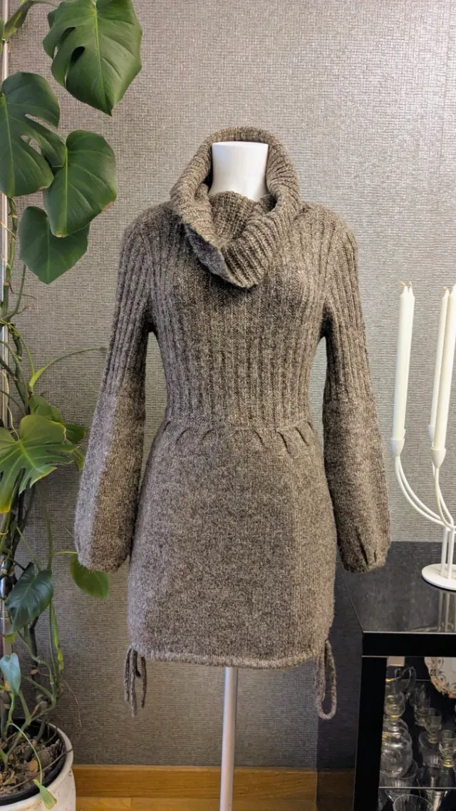 Vestido de punto Angora