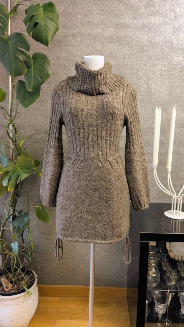 Vestido de punto Angora