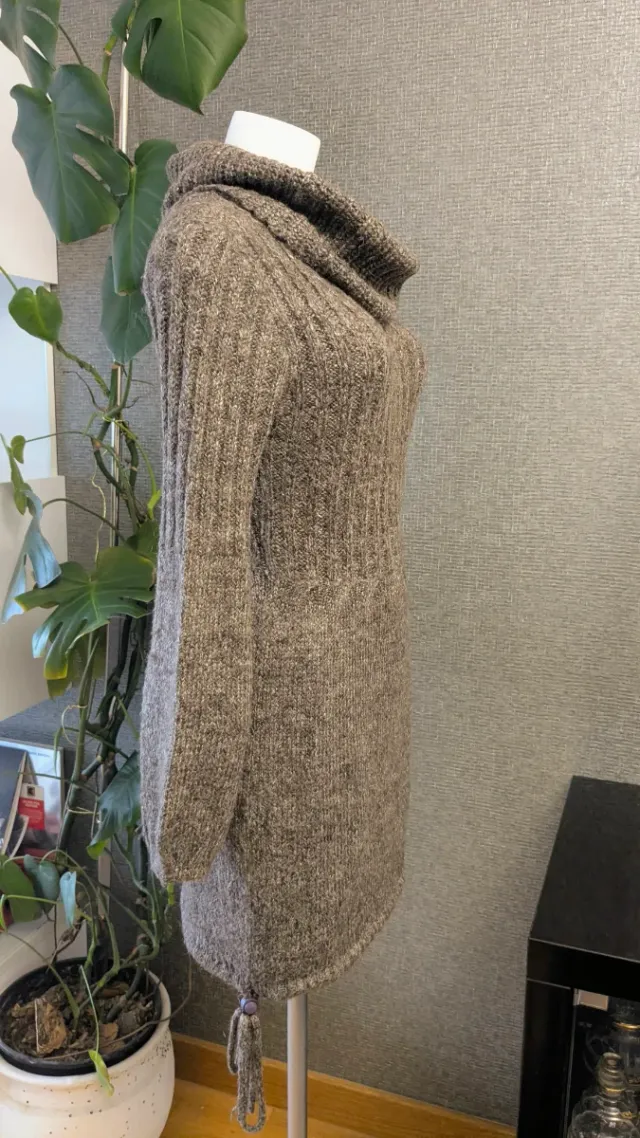 Vestido de punto Angora