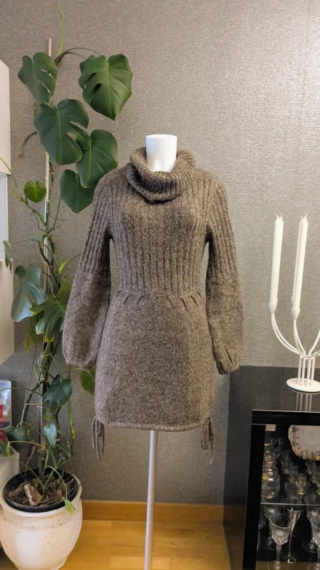 Vestido de punto Angora