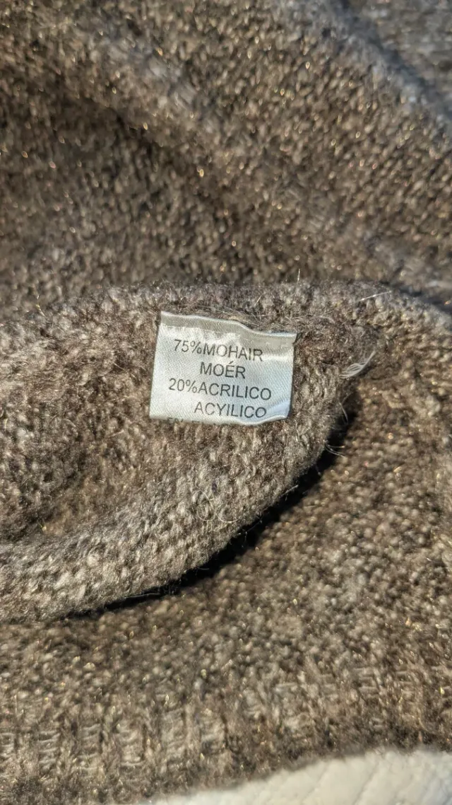 Vestido de punto Angora