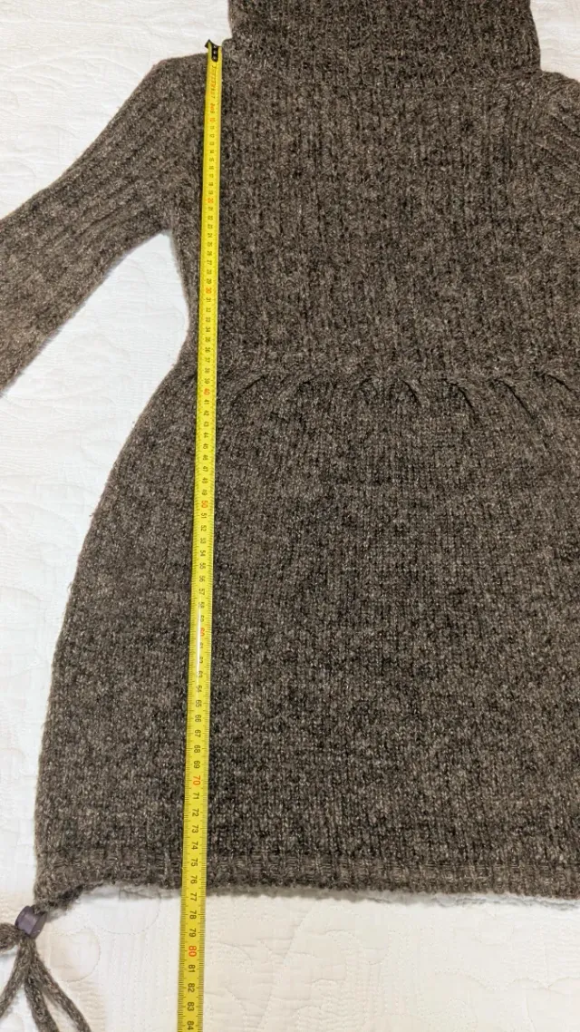 Vestido de punto Angora