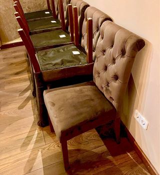 Lote 6 Sillas Terciopelo Maison Du Mode por 350€