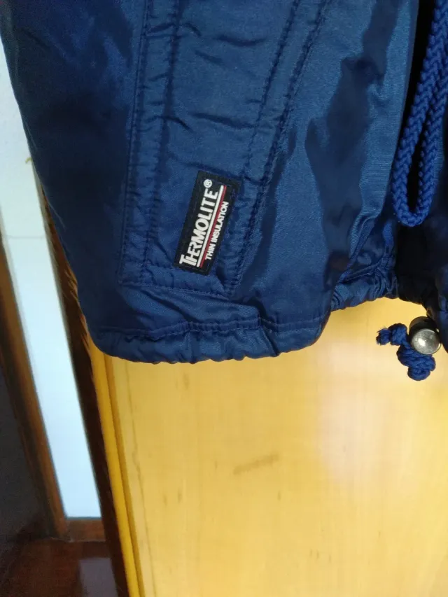 Cazadora JOHN SMITH azul y blanca