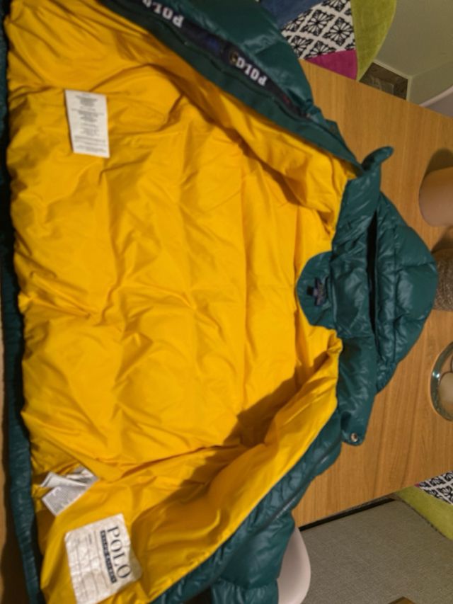 Abrigo Plumas Polo Ralph Lauren Verde, 14-16 años