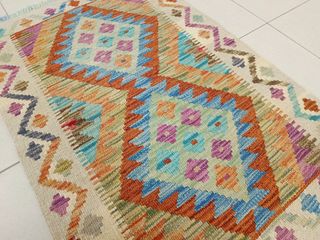 Tappeto Kilim afgano 92x61 cm lana