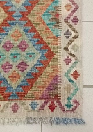 Tappeto Kilim afgano 92x61 cm lana