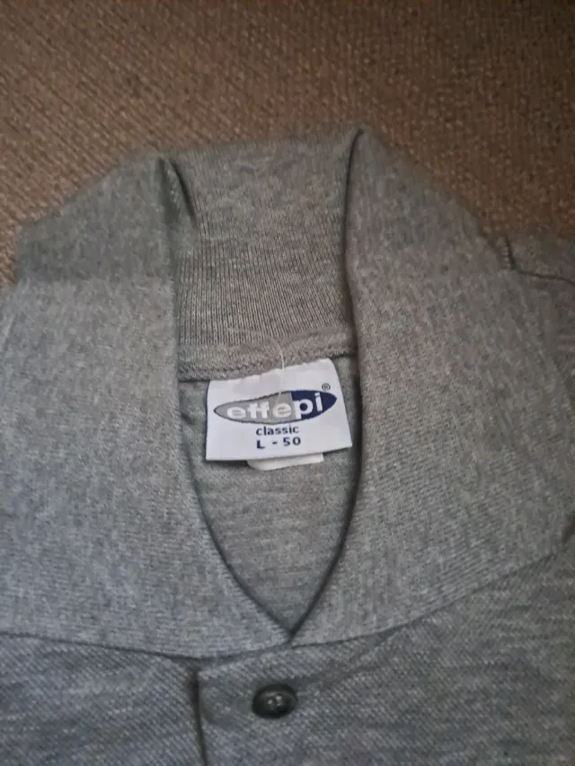 Polo da lavoro uomo grigio