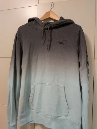 Sudadera Hollister Talla M Degradada