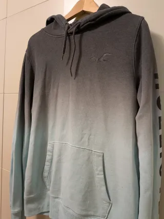 Sudadera Hollister Talla M Degradada
