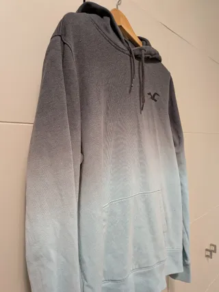 Sudadera Hollister Talla M Degradada