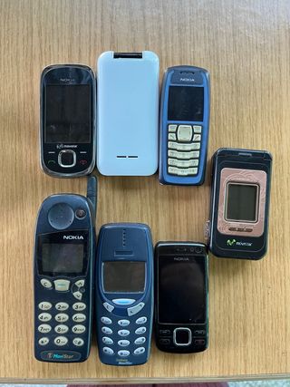 Lote 7 Móviles Nokia Varios Modelos