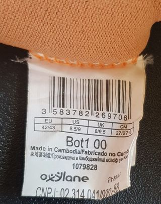 Escarpines neopreno Tribord 3mm T42/43