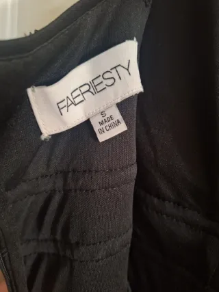 Mono fiesta lentejuelas negro