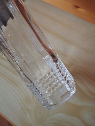 Bottiglia da liquore Vintage Cristallo Decorata