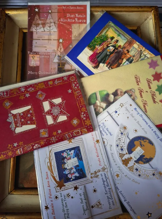 Vintage 30 Biglietti Auguri Natale