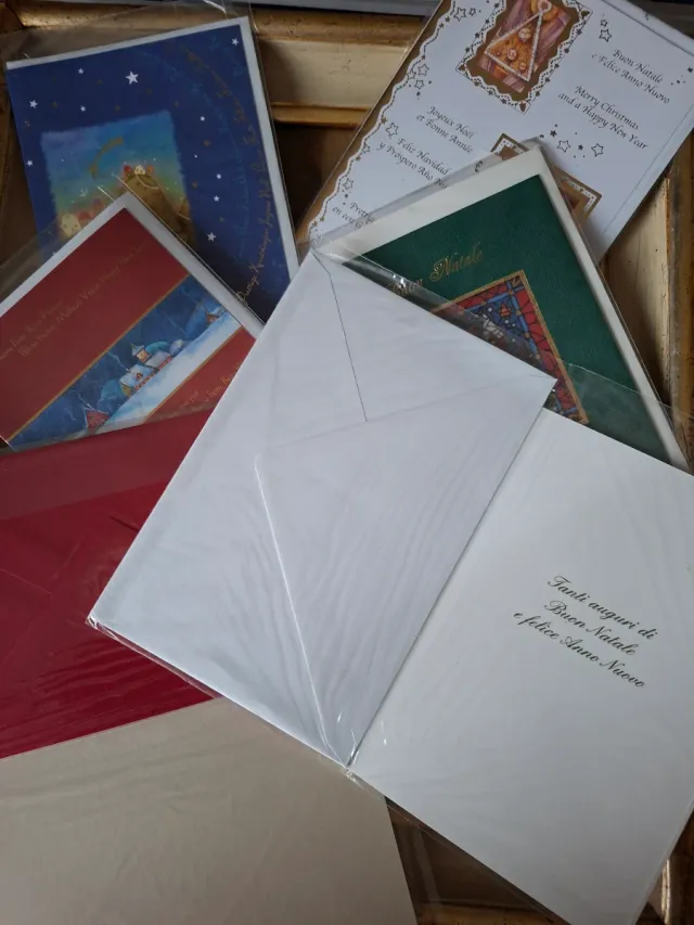 Vintage 30 Biglietti Auguri Natale