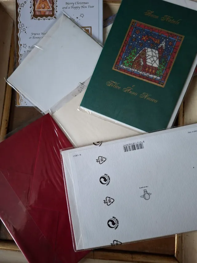 Vintage 30 Biglietti Auguri Natale