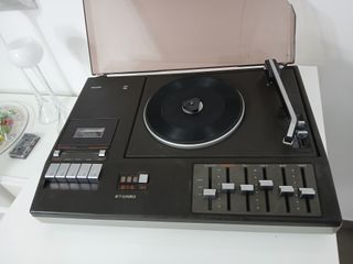 Giradischi Lettore Cassette Philips Stereo