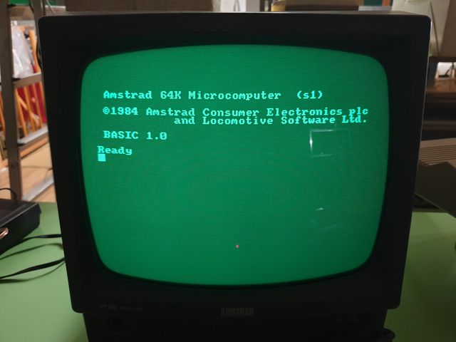 Monitor Amstrad CPC 464 funzionante