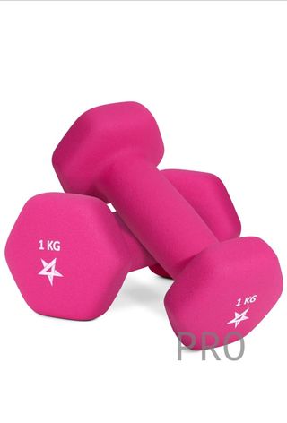 Par de mancuernas de neopreno 1kg