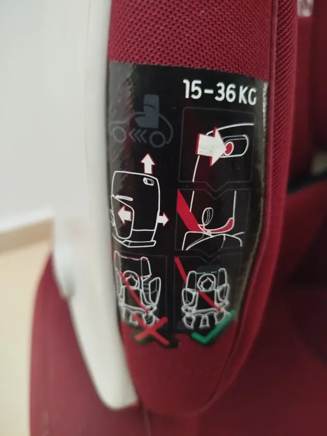 Silla coche Concord hasta 36 kg