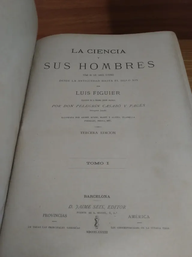 La Ciencia y sus Hombres 1883