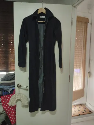 Vestido vaquero Zara cremallera