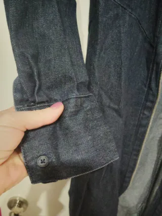 Vestido vaquero Zara cremallera