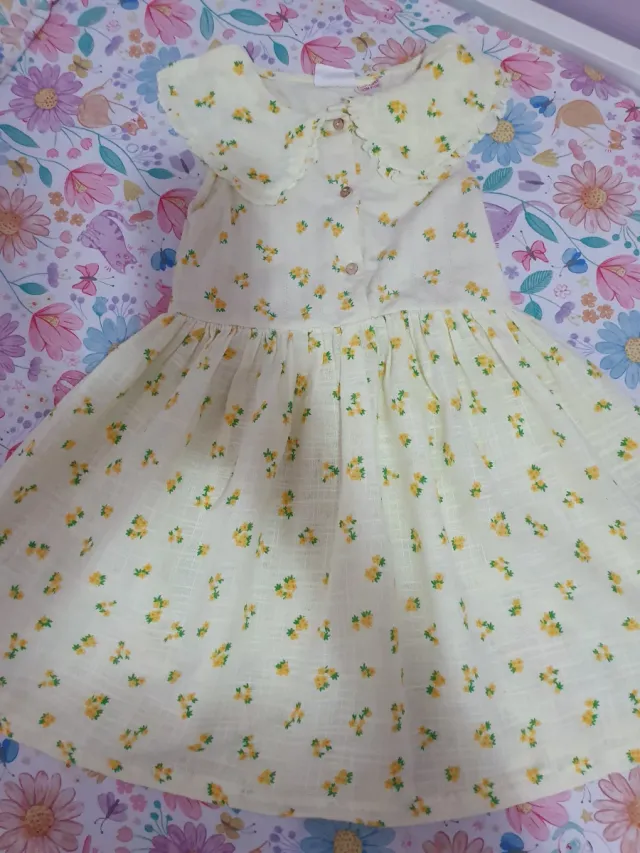 Vestido Zara niña estampado floral