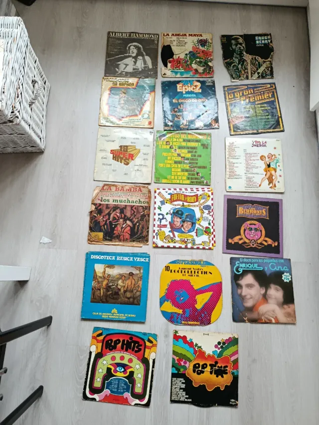 Lote Vinilos Pop Rock y Compilaciones