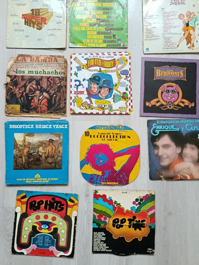 Lote Vinilos Pop Rock y Compilaciones