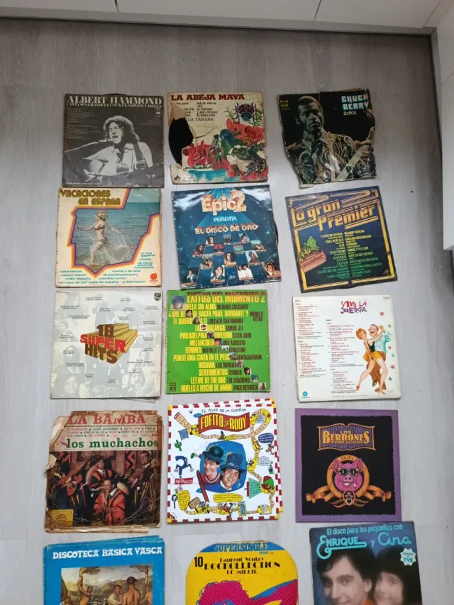 Lote Vinilos Pop Rock y Compilaciones