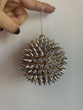 Pallina Natale Borchiata