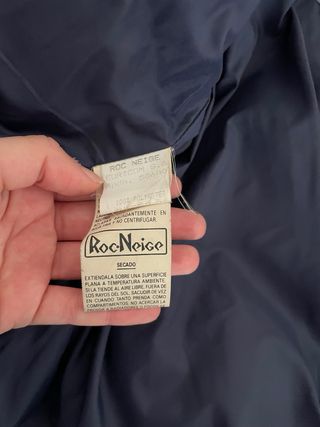 Anorak de plumas RocNeige plumífero azul marino