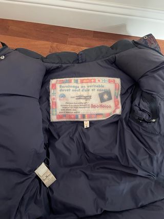 Anorak de plumas RocNeige plumífero azul marino