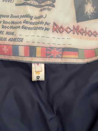 Anorak de plumas RocNeige plumífero azul marino