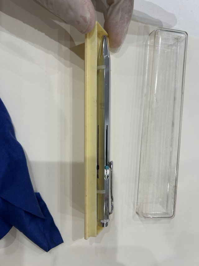 Bolígrafo ROBOT cromado vintage multifunción