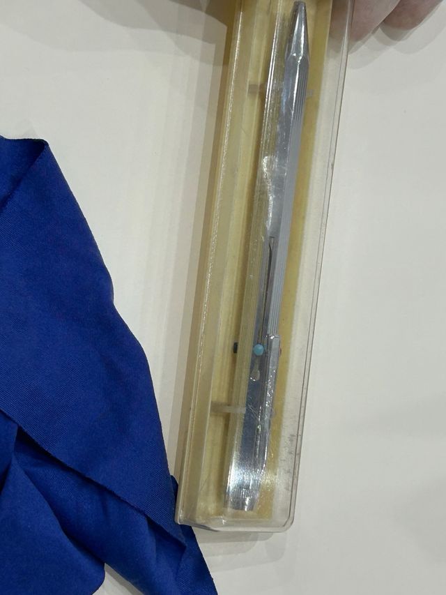 Bolígrafo ROBOT cromado vintage multifunción