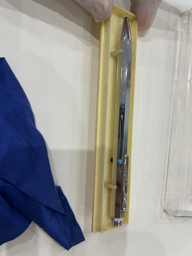 Bolígrafo ROBOT cromado vintage multifunción