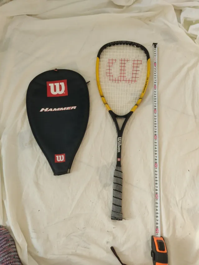Raqueta Squash Wilson Hammer + funda