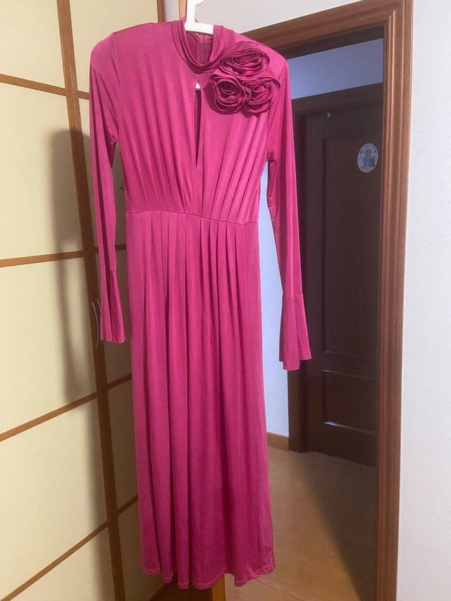 Vestido Fucsia Zara