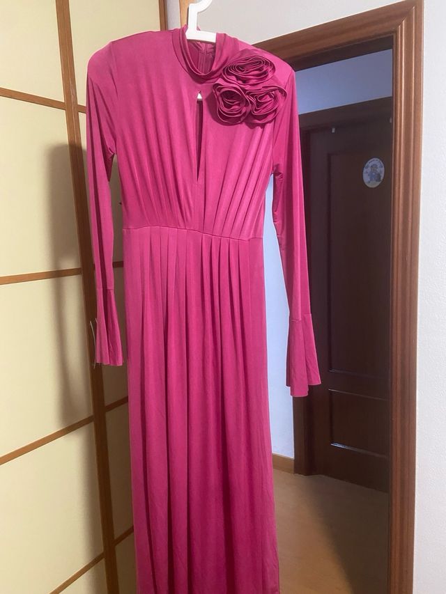 Vestido Fucsia Zara