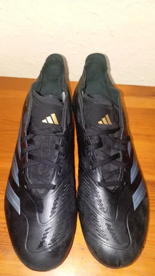 Zapatillas Adidas Fútbol Negro/Dorado