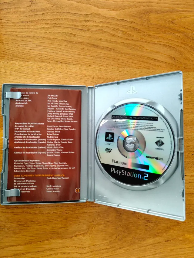 Jak and Daxter PS2 (Platinum)