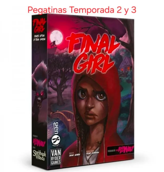Pegatinas Final Girl Temporada  2 y 3