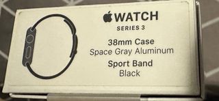 Apple Watch Series 3 Negro Espacial 38mm