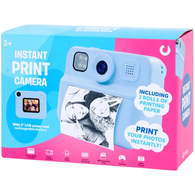 Cámara Instantánea con impresora incorporada video
